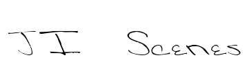 JI-Scenes Font Image
