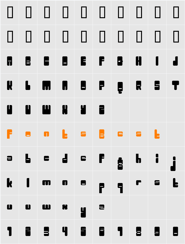 Toggle Character Map