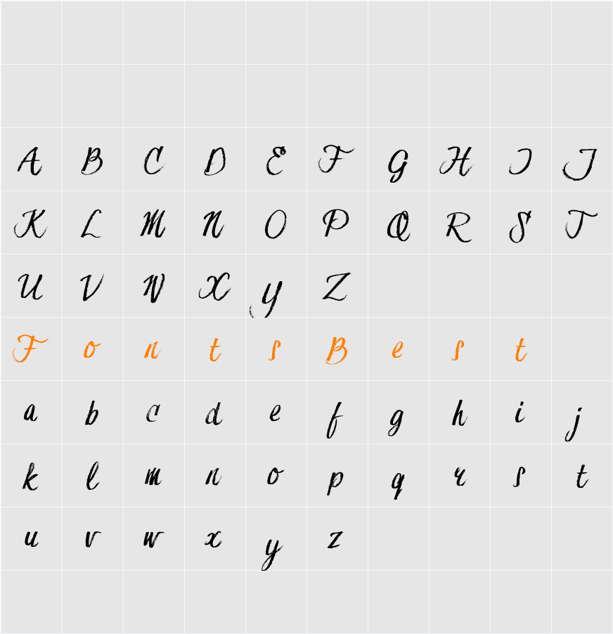 Hesster Moffett TRIAL Character Map
