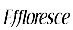Effloresce Font Image