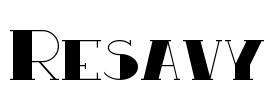 Resavy Font Image