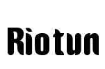 Riotun Font Image
