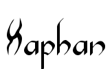 Xaphan Font Image