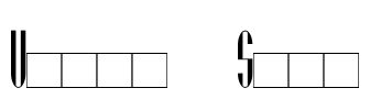 Utusi Star Font Image