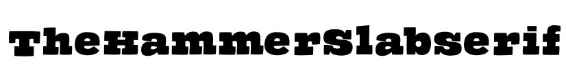 TheHammerSlabserif