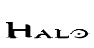 Halo Font Image