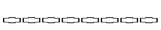 Borders1 Font Image