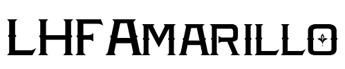 LHFAmarillo Font Image