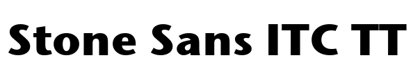 Stone Sans ITC TT