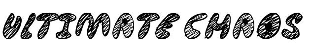 Ultimate Chaos Font Image