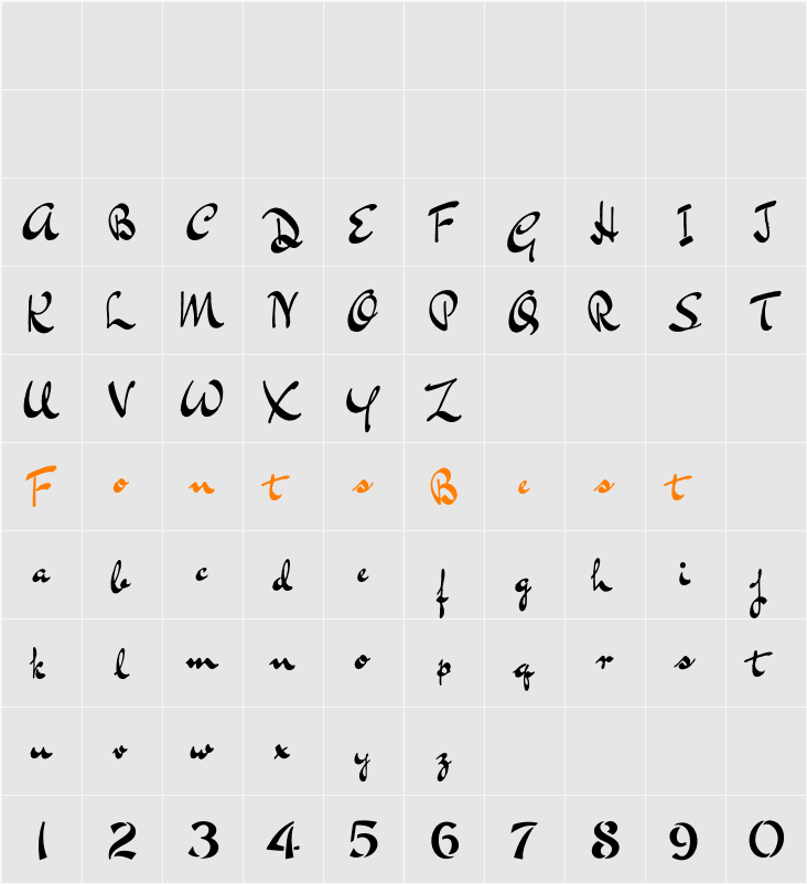 Bluelmin Kisaburo Character Map