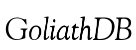 GoliathDB