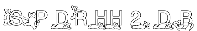 SP DR HH 2 DB Font Image