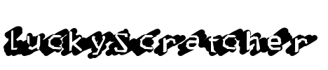 LuckyScratcher Font Image