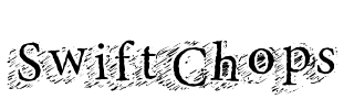 SwiftChops Font Image
