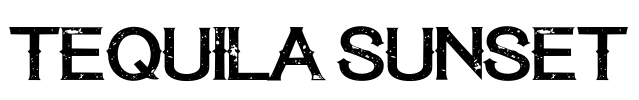 Tequila Sunset Font Image