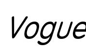 Vogue Font Image