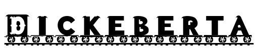 Dickeberta Font Image