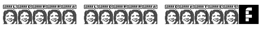 Lorra Lorra Dates! Font Image