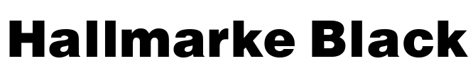 Hallmarke Black