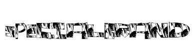 SpecialBrand Font Image
