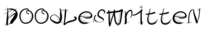 DoodlesWritten Font Image