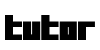 Tutor Font Image