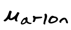 Marlon Font Image