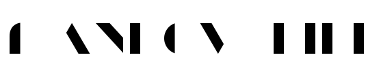 Manbow Fill Font Image