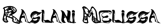 Raslani Melissa Font Image