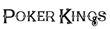 Poker Kings Font Image