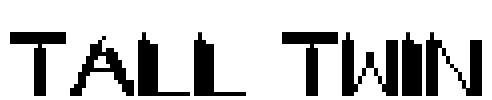 TALL TWIN Font Image