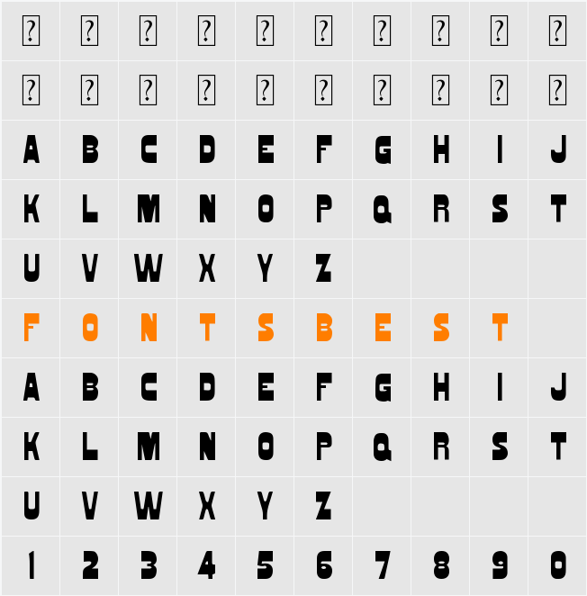 Fungus Character Map