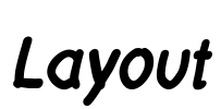 Layout Font Image