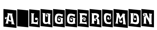 a_LuggerCmDn Font Image