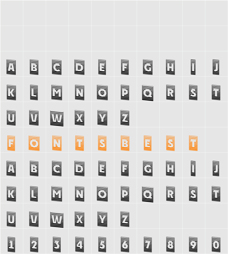 a_PlakatCmMrDn Character Map