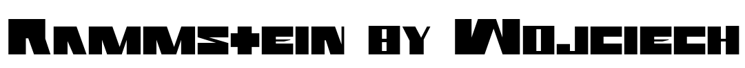 Rammstein by Wojciech Font Image