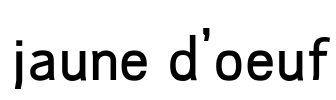 jaune d'oeuf