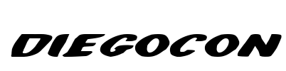 DiegoCon Font Image