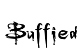 Buffied Font Image
