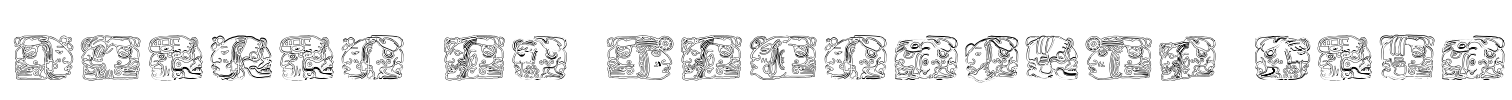 Spirit of Montezuma Five Font Image