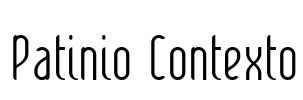 Patinio Contexto Font Image