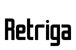 Retriga Font Image