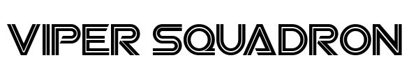 Viper Squadron Font Image