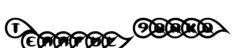 Tearful (BRK) Font Image