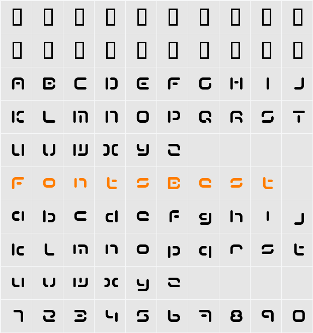 Term Character Map