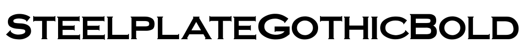 SteelplateGothicBold