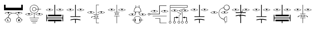 ElectronicFaces Font Image