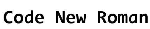 Code New Roman