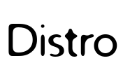 Distro Font Image